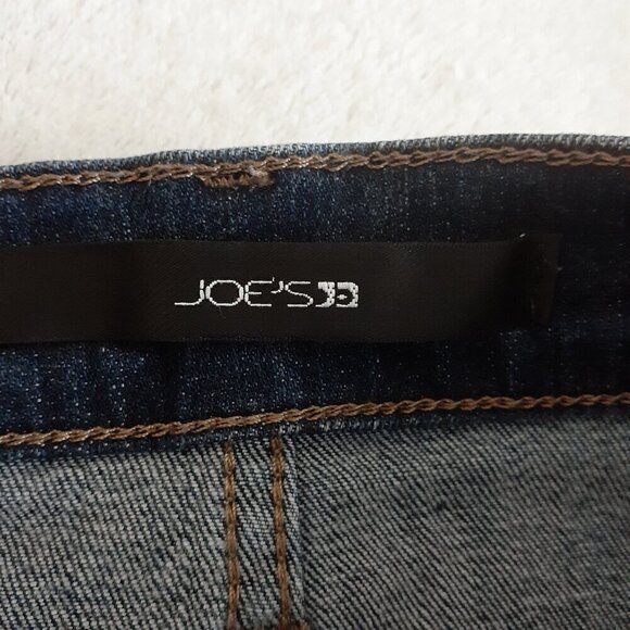 Joe's Jeans Women's Size 26 Monroe Medium Wash Denim Mid Rise Bermuda Shorts - Picture 3 of 13